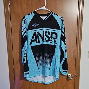NSR Kids Blue and Black Sports Jersey